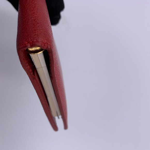 Authentic Gucci Red 6-ring Agenda Planner - Picture 7 of 15